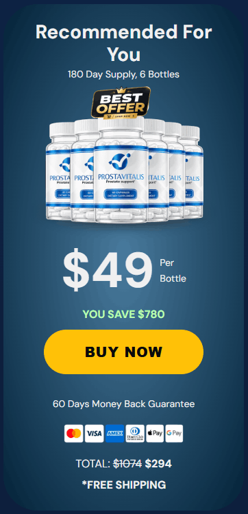 Buy ProstaVitalis 6 Bottle